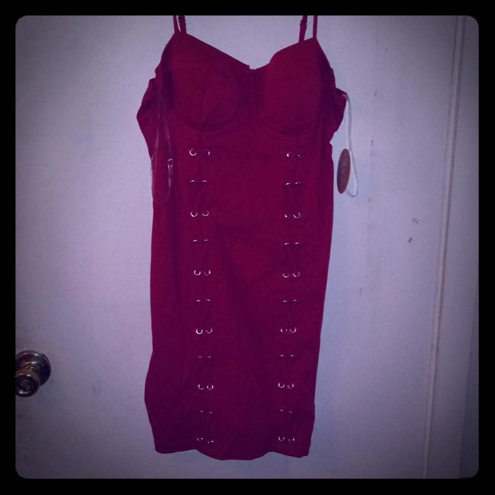 Red dress